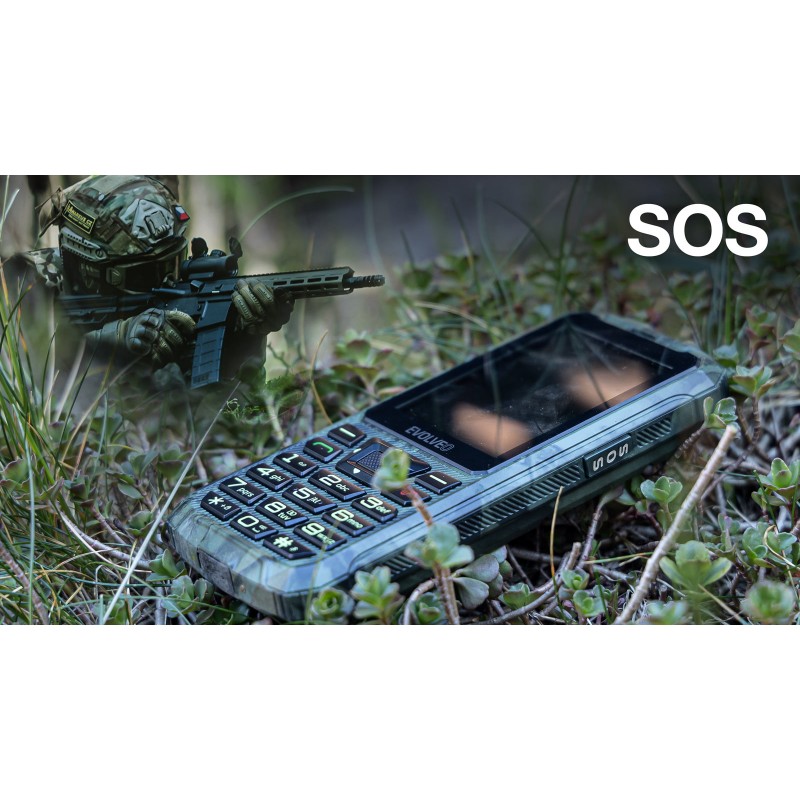 StrongPhone Z6, vodoodporen, vzdržljiv, Dual SIM, lovska