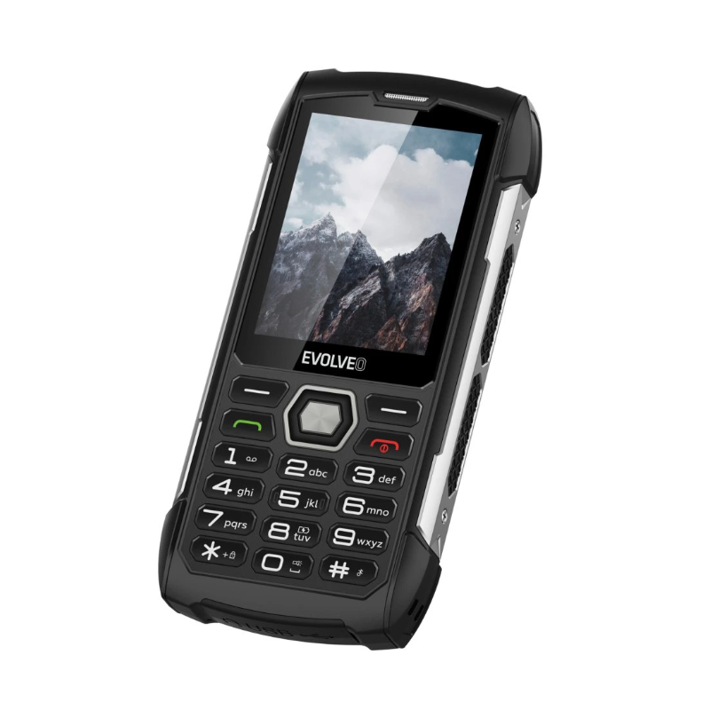 GSM aparat StrongPhone H1 Črno/Srebrna