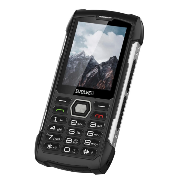 GSM aparat StrongPhone H1 Črno/Srebrna