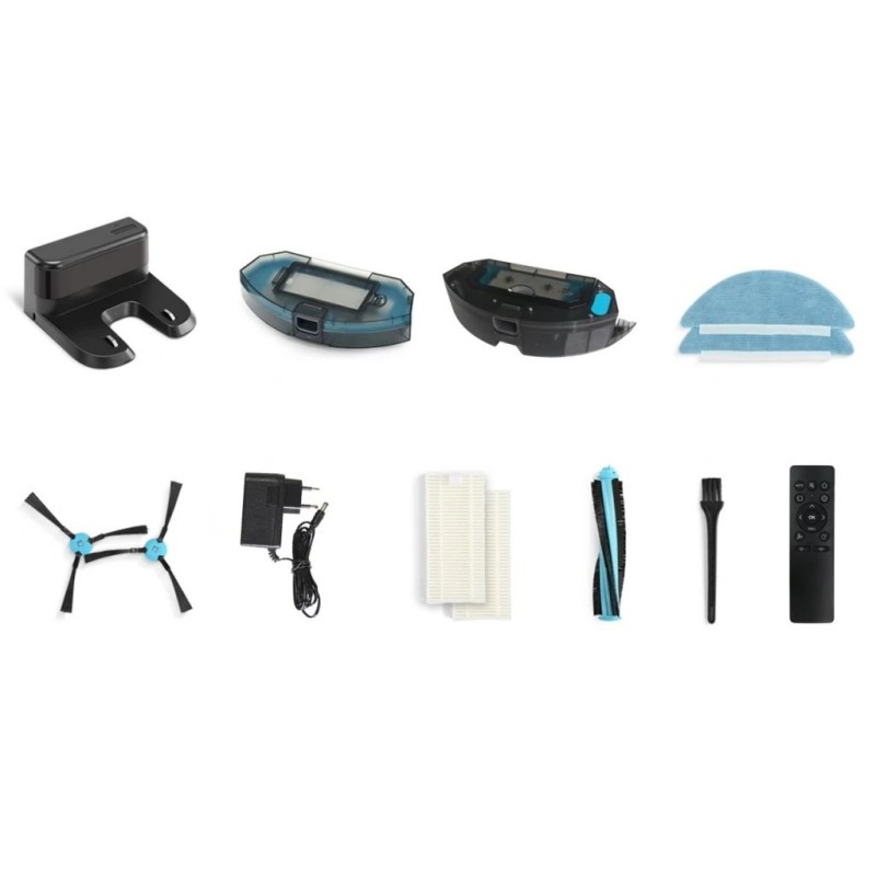 Salente L6 – robotski sesalnik z lasersko navigacijo in mokrim brisanjem