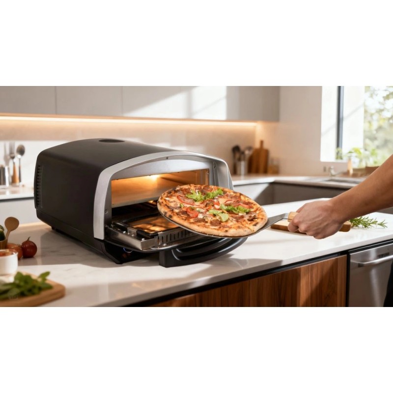 Vulcano, električna peč za pico, 450°C