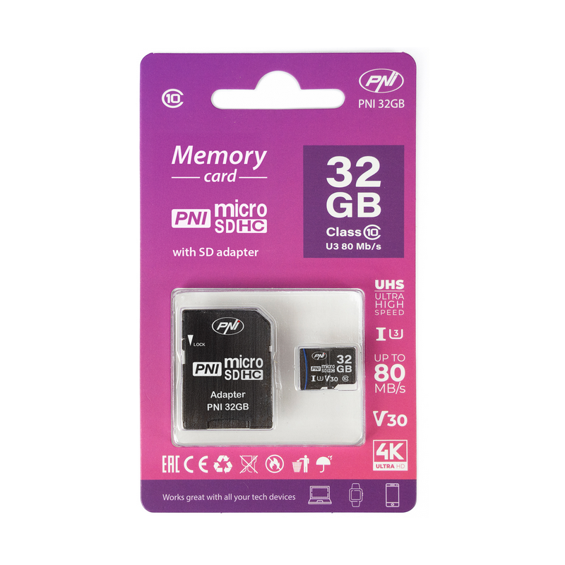 Spominska kartica microSD 32GB (slika je simbolična)