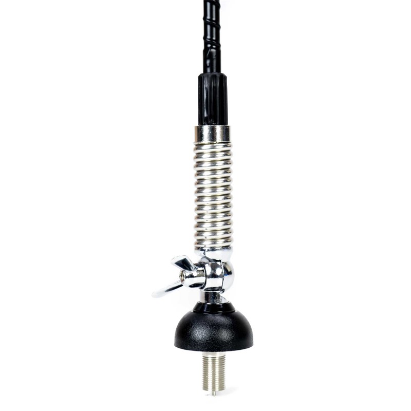 CB PNI S60 antena z metuljčkom, dolžina konice 59 cm, z nosilcem, 4 m kablom in PL vtičem, steklena vlakna