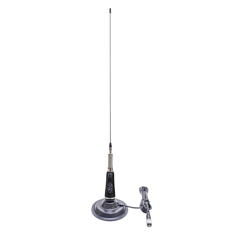 CB antena PNI LED 2000 90 cm, z magnetno bazo 145 mm, 26-28 MHz, 500 Watt, sveti med prenosom