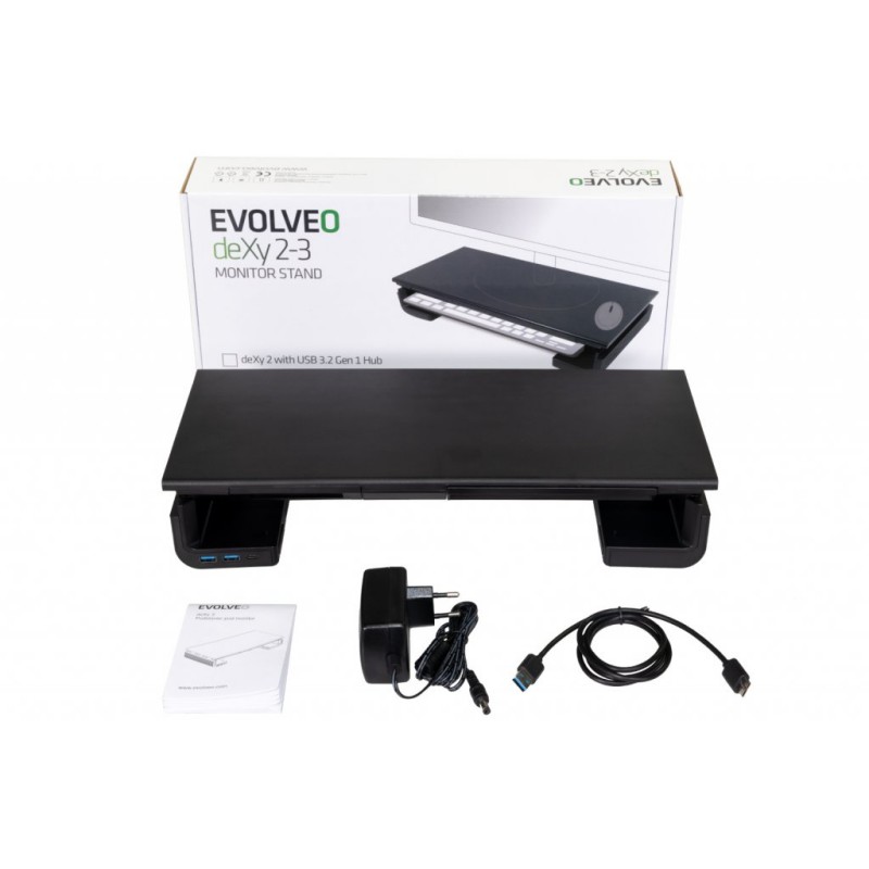 DeXy 3 HDD, stojalo za monitor z ohišjem za HDD