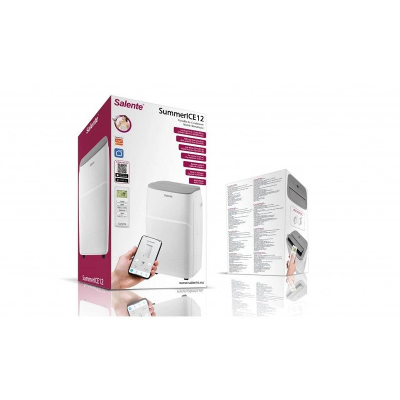 Pametna prenosna klimatska naprava Salente SummerICE12 12000 BTU, Wifi