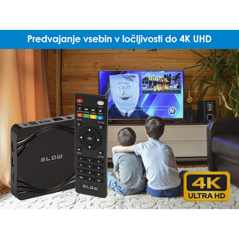 Android box 4K 2GB/16GB, pametni sprejemnik Android 9.1 ODPRTA EMBALAŽA
