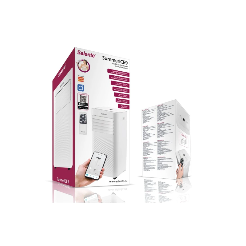 Pametna prenosna klimatska naprava SummerICE9, 9000 BTU, WiFi+Bluetooth