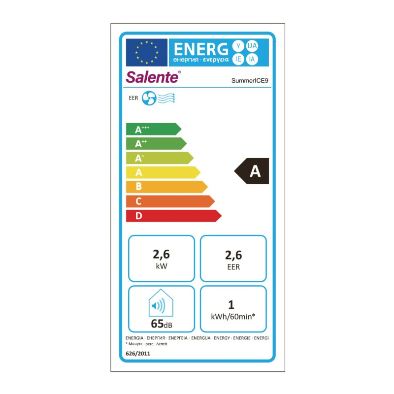 Pametna prenosna klimatska naprava SummerICE9, 9000 BTU, WiFi+Bluetooth