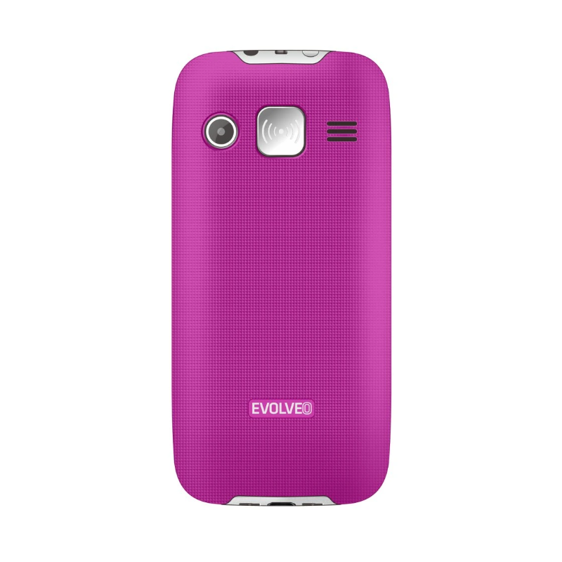 GSM aparat EasyPhone XR - Roza + polnilec