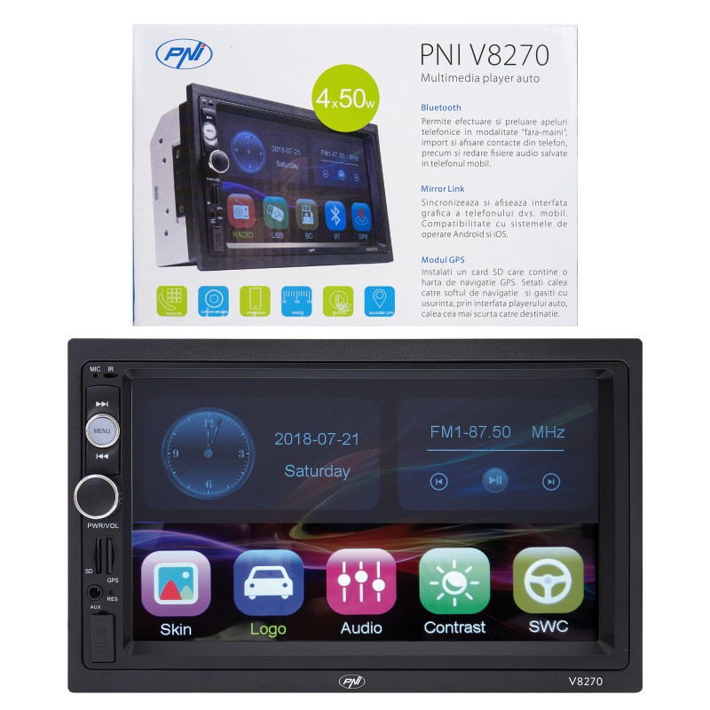 avtoradio V8270 2DIN ,GPS, Bluetooth, 