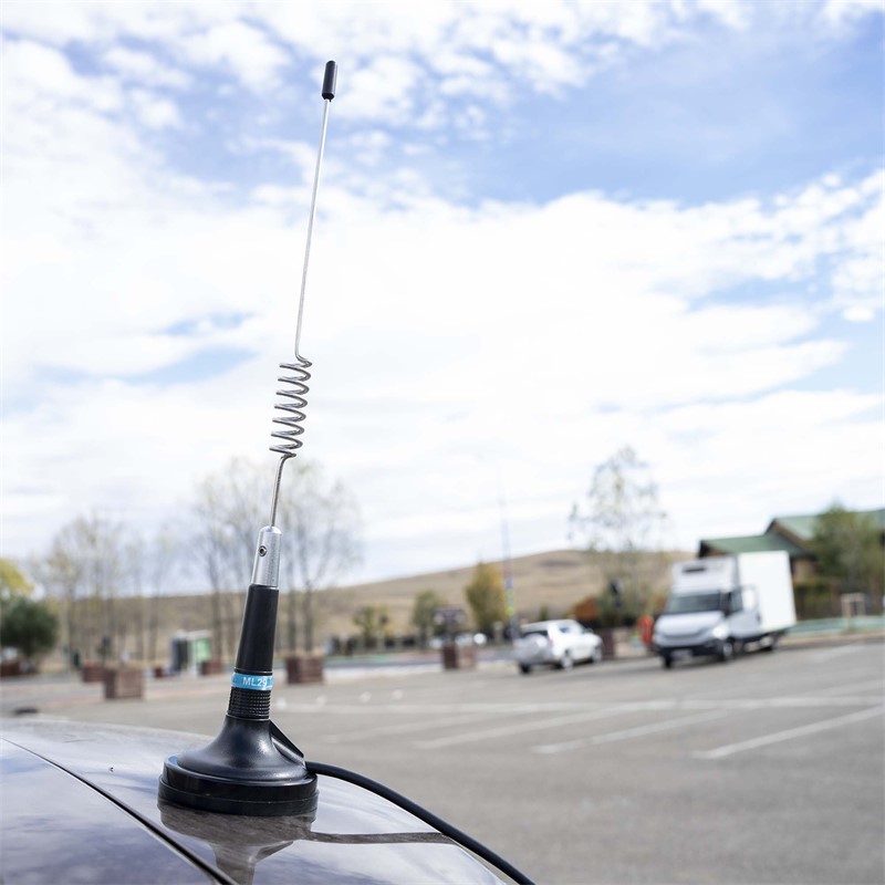 CB antena PNI ML29 dolžine 34 cm, z magnetom premera 70 mm in kablom RG58