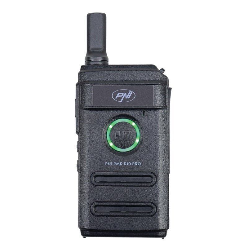 Prenosna radijska postaja PNI PMR R10 PRO, 446MHz, 0,5W, 16 programabilnih kanalov, 16 PMR