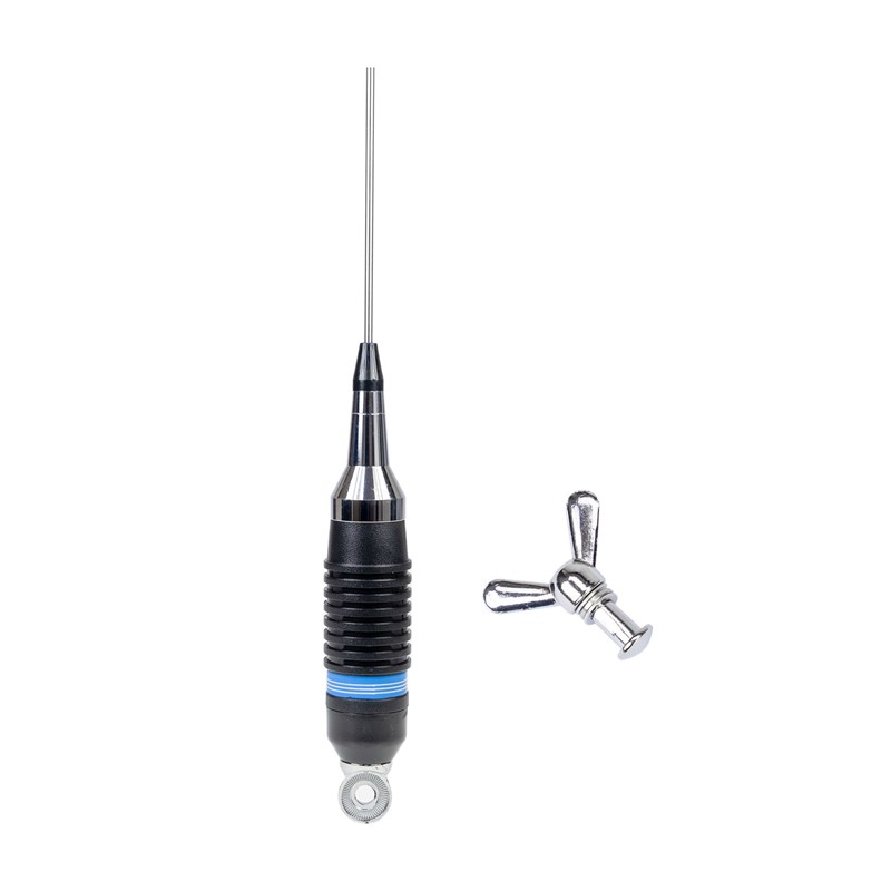 CB anten PNI S9 z metuljčkom, dolžina konice 120 cm, brez kabla, 600 W, 26–28 MHz