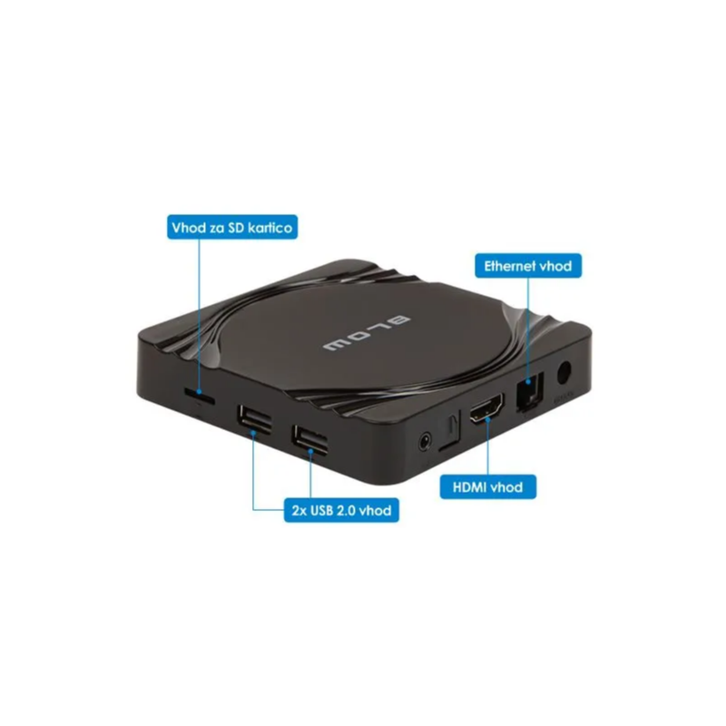Android box 4K 2GB/16GB, pametni sprejemnik Android 9.1 ODPRTA EMBALAŽA