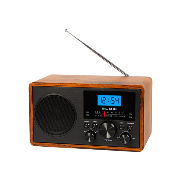 Namizni analogni AM/FM radio BLOW RA9 V.2