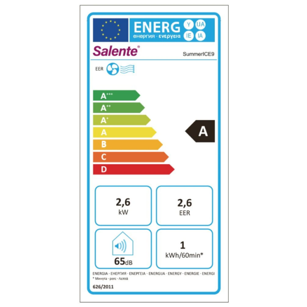 Pametna prenosna klimatska naprava SummerICE9, 9000 BTU, WiFi+Bluetooth