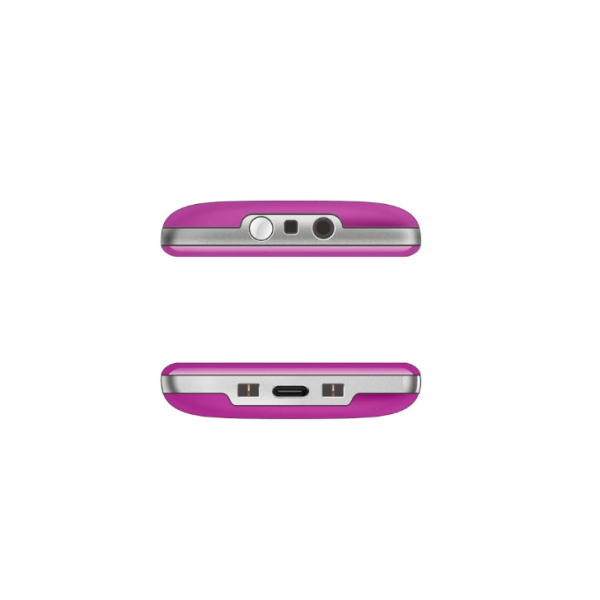 GSM aparat EasyPhone XR - Roza + polnilec