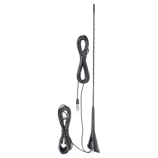 CB antena PNI Duplex 2000 CB-FM, 26-28MHz (CB), 87-108MHz (FM), CB kabel in FM kabel 5 metrov, steklena vlakna, dolžina 490 mm
