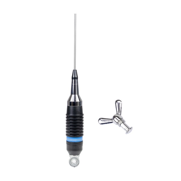 CB anten PNI S9 z metuljčkom, dolžina konice 120 cm, brez kabla, 600 W, 26–28 MHz