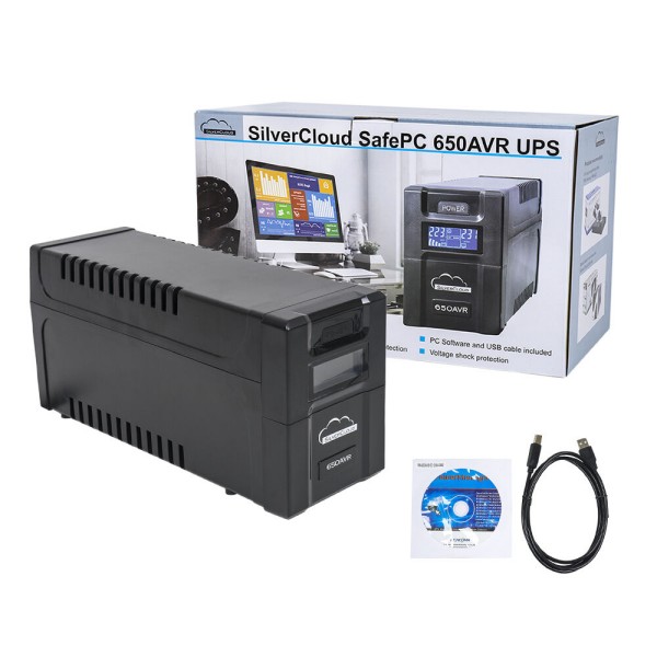 UPS SilverCloud SafePC 650AVR
