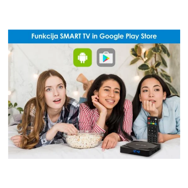 Android box 4K 2GB/16GB, pametni sprejemnik Android 9.1 ODPRTA EMBALAŽA