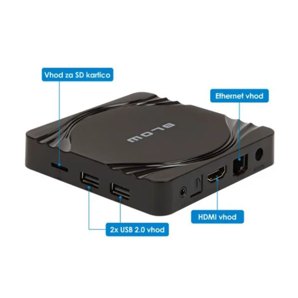 Android box 4K 2GB/16GB, pametni sprejemnik Android 9.1 ODPRTA EMBALAŽA