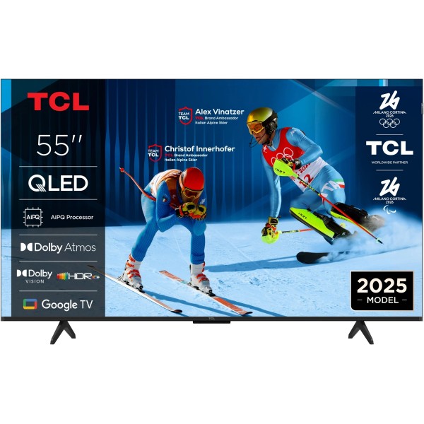 TCL televizor 55P7K, QLED, 4K UHD, Google TV, 139 cm
