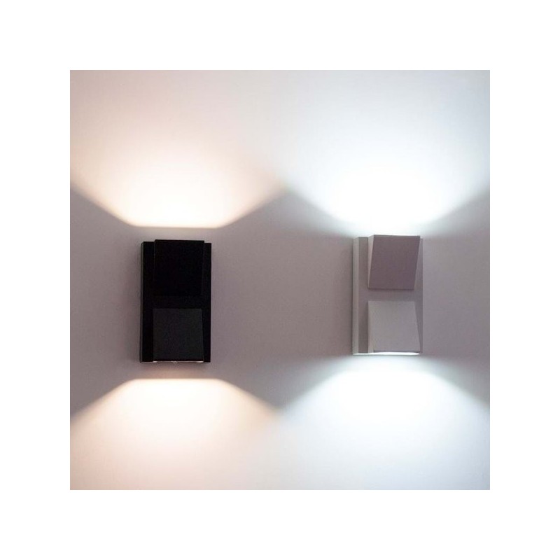 ES04, LED stenska svetilka dvojni snop 10W IP55