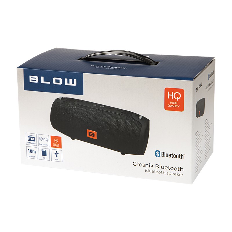 Bluetooth zvočnik BT500 2x6W, USB, SD, FM, AUX, držalo 30-402