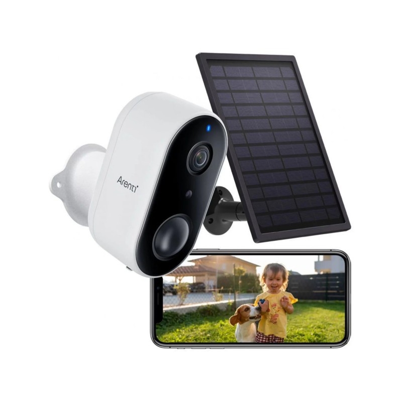 GO1 & SP brezžična zunanja kamera s baterijo za polnjenje in solarni panel