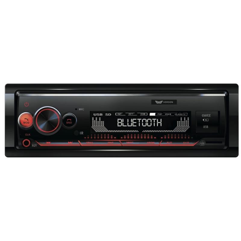 Avtoradio HT-169  MP3, USB, Bluetooth, 4x60W