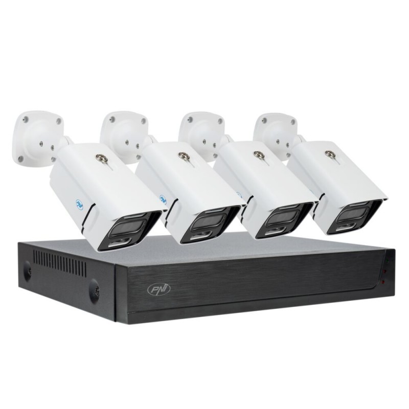 IPMAX3 POE3, video nadzor,4xPOE, ONVIF in 4 kamere z IP 3MP