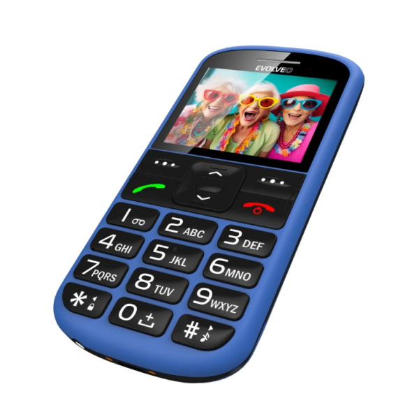 GSM aparat Easyphone XS - Modre barve